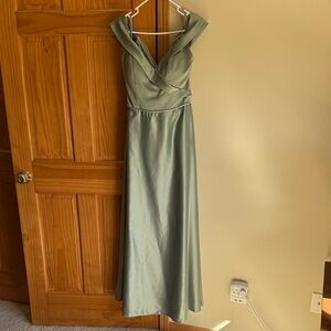 Morilee By Madeline Gardner Sage Green Formal Gown
